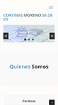 Mobile Screenshot of cortinasmoreno.com.mx
